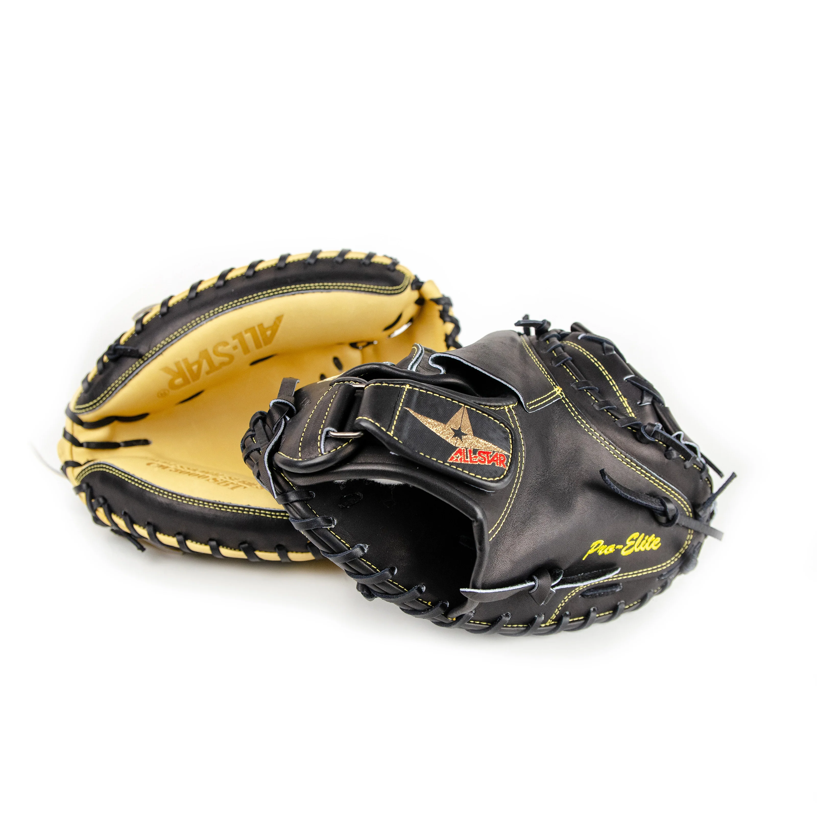 PRO-ELITE® BLACK & TAN - CATCHERS MITT - Image 11