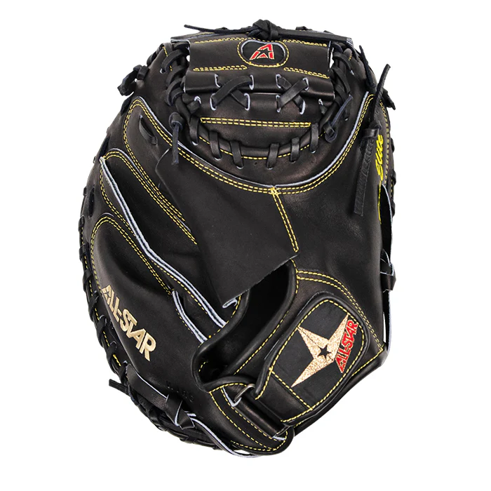 PRO-ELITE® SOLID BLACK - CATCHERS MITT - Image 3
