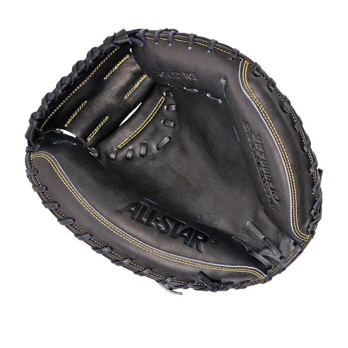 PRO-ELITE® SOLID BLACK - CATCHERS MITT - Image 4