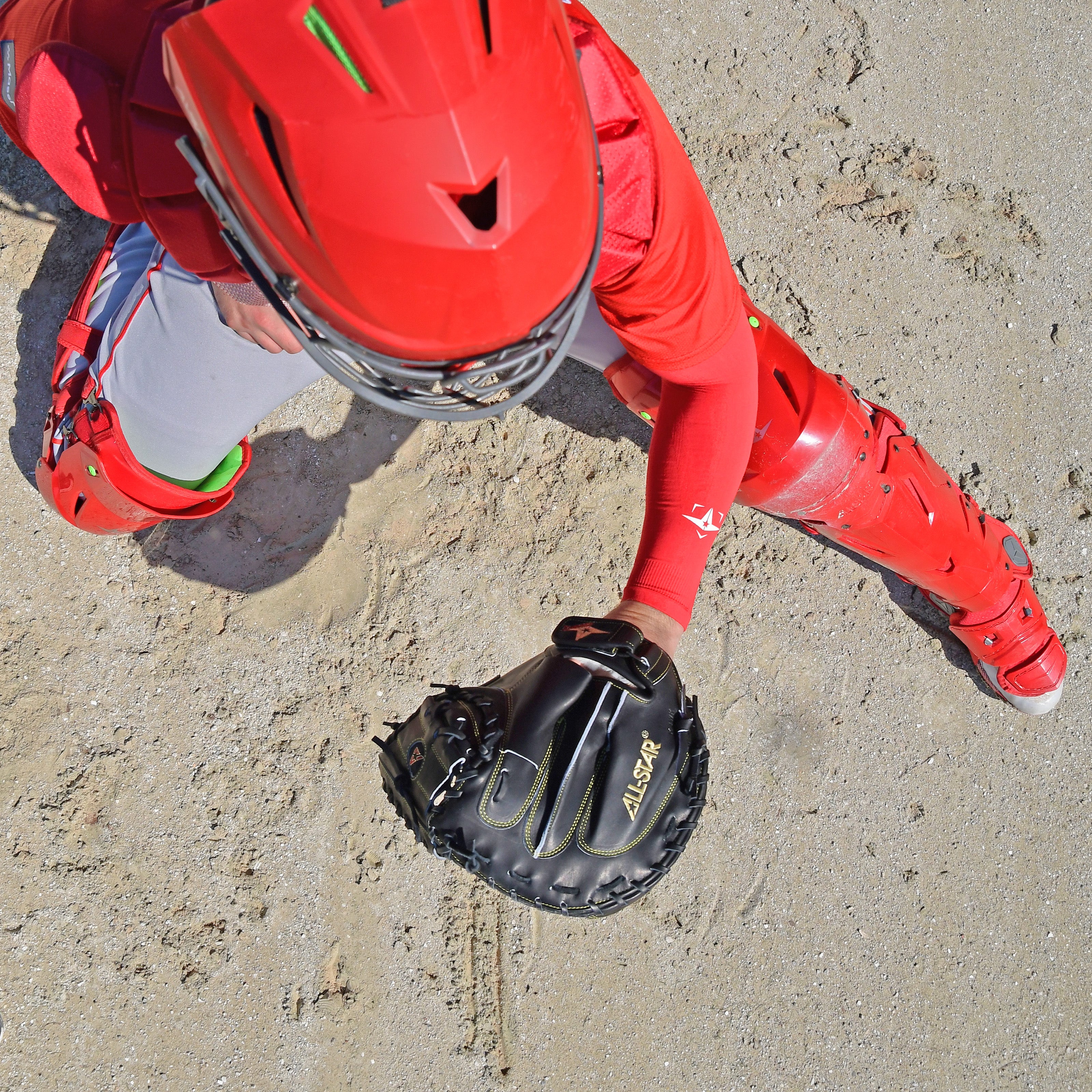 PRO-ELITE® SOLID BLACK - CATCHERS MITT - Image 9